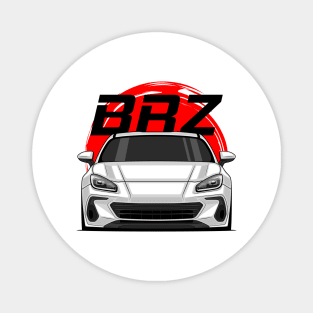 New Gen White BRZ MK2 Front JDM Magnet